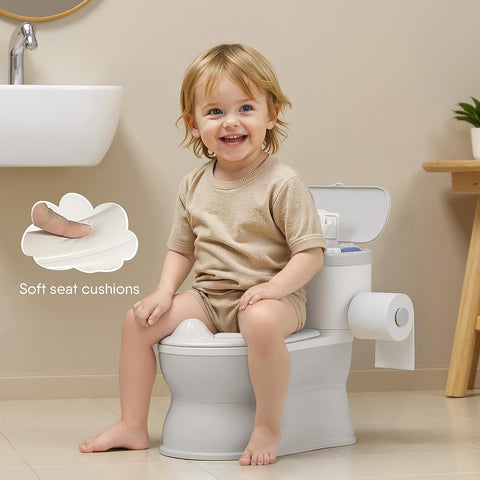 CheerTry 2-in-1 Toddler Potty Training Toilet with Detachable Training Seat
