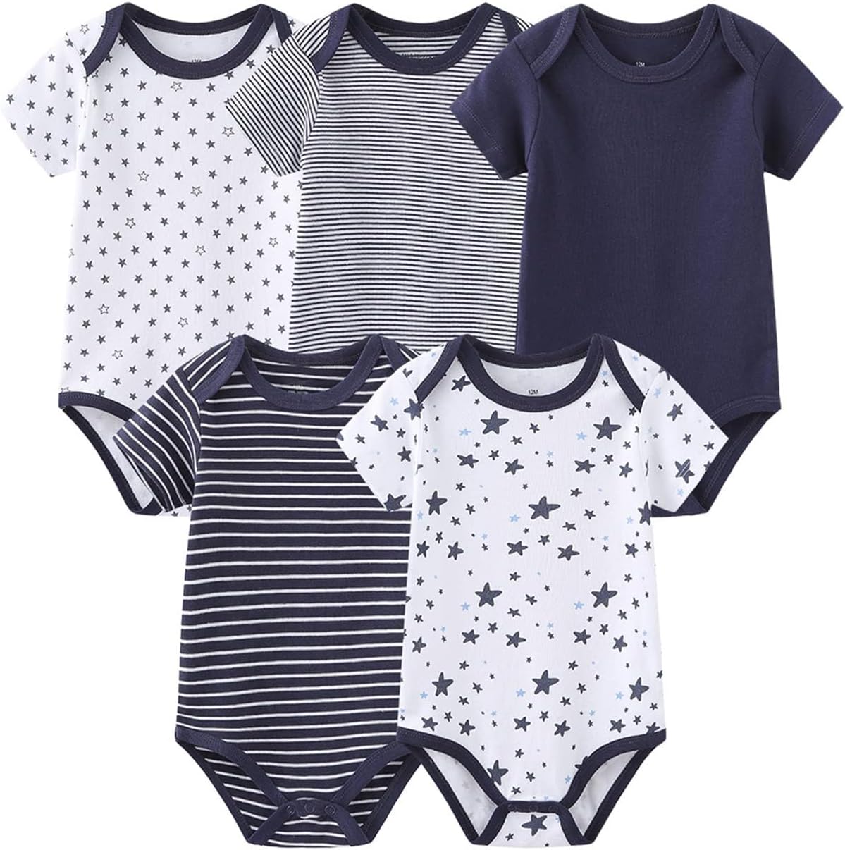 MAMIMAKA Newborn Layette Gift Set 27-Piece Baby Girl Clothes Bodysuits, Pants Essentials and Accessories 0-12Months