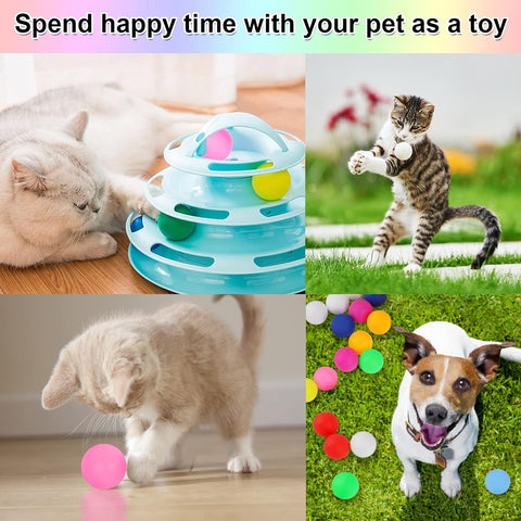 Guirnd 28 Pcs 40mm Ping Pong Balls for Table Tennis, Games, Arts, Kids, and Pet Toys