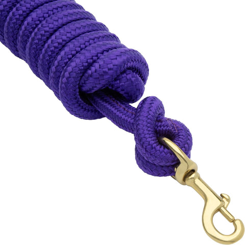 Weaver Equine 10' Horse Cowboy Lead Rope with Brass Snap