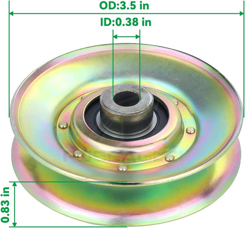 127783 Pulley Idler Craftsman for Husqvarna YTH18542 Ride Mowers