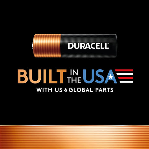 Duracell Coppertop AA Batteries, 28 Count, 12-Year Shelf Life, Storage Tray