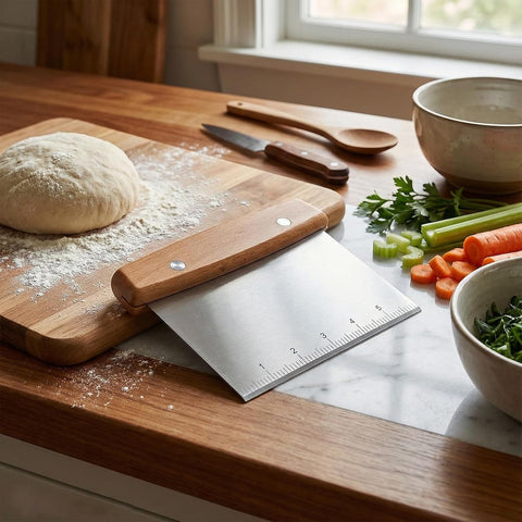 Dough Cutter, Kitchen Scraper, Food Scrapers, Bench Scraper Kitchen Tool