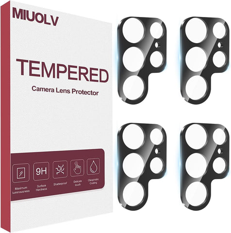 4 Pack Camera Lens Protector Compatible with Samsung Galaxy S22 Ultra