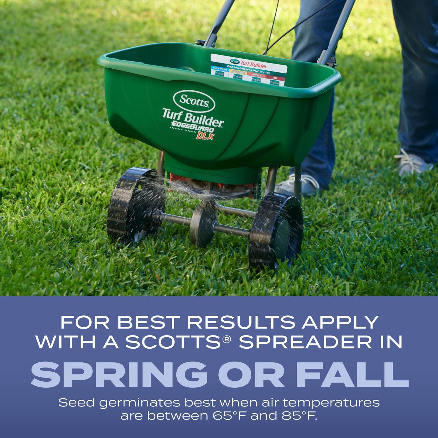 Scotts Turf Builder Grass Seed Heat-Tolerant Blue Mix, 16 lbs.