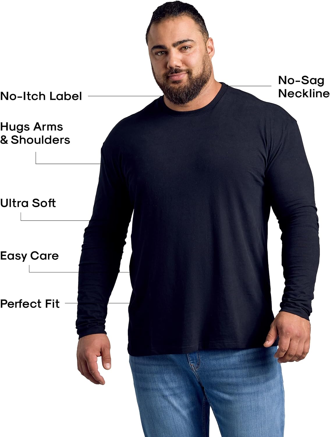 True Classic Mens Long Sleeve Shirts