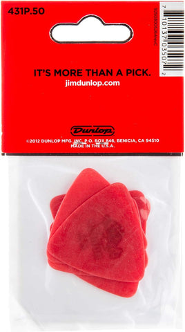 Jim Dunlop Tortex Triangle Pick .50MM - 6 Pack