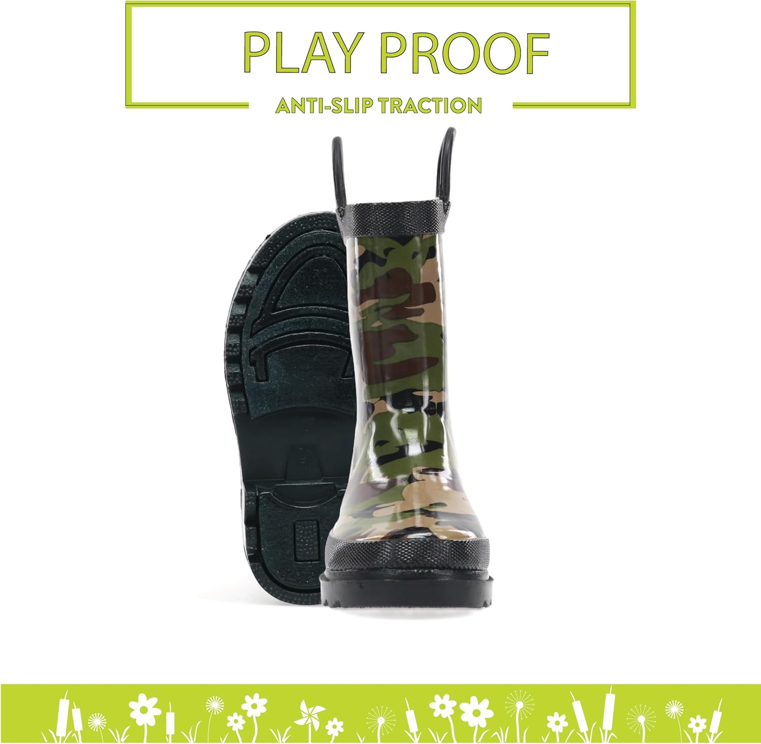 Western Chief Kids Premium Waterproof Rain Boots for Boys and Girls