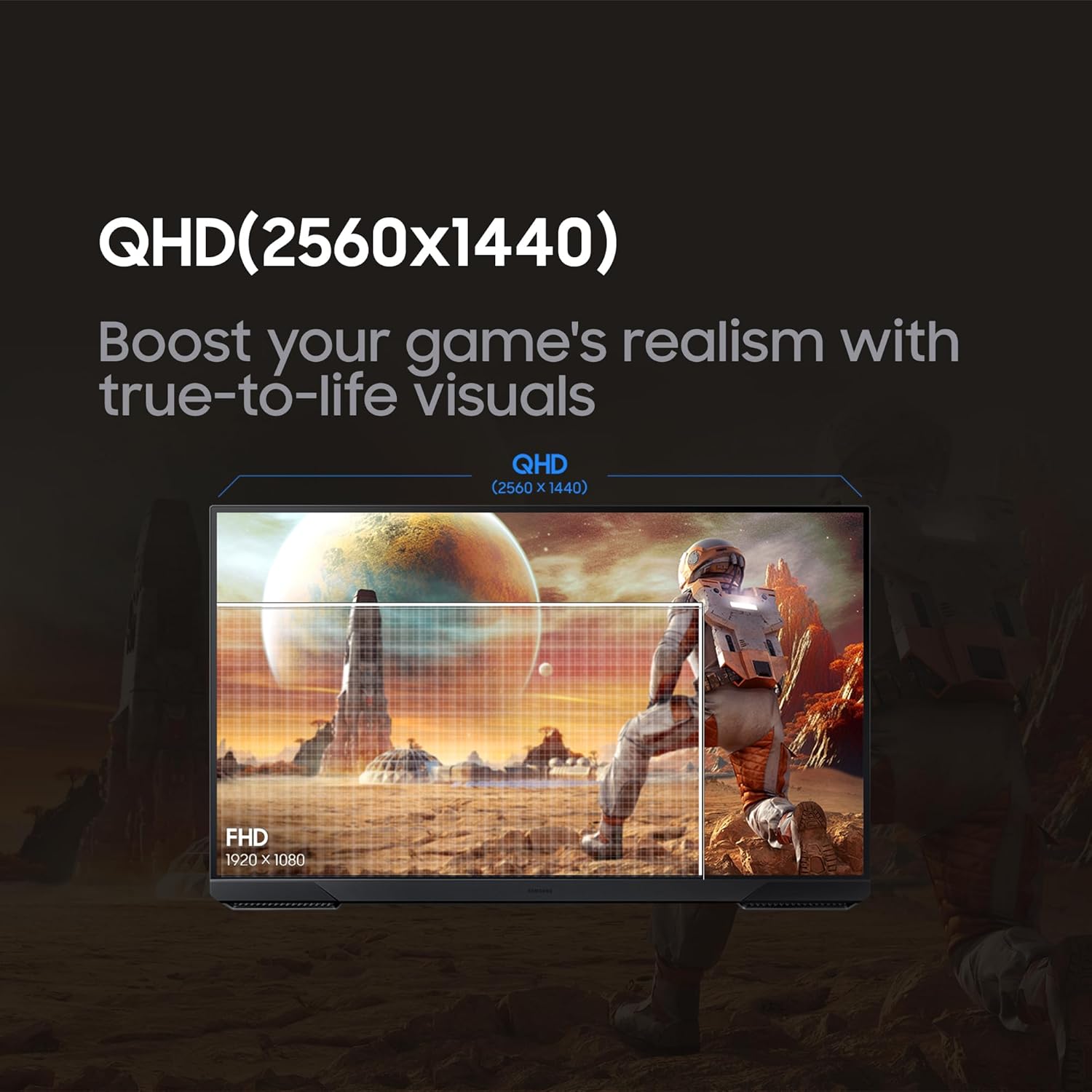 Samsung 27" Odyssey G5 (G51F) Series QHD (1440P) Gaming Monitor