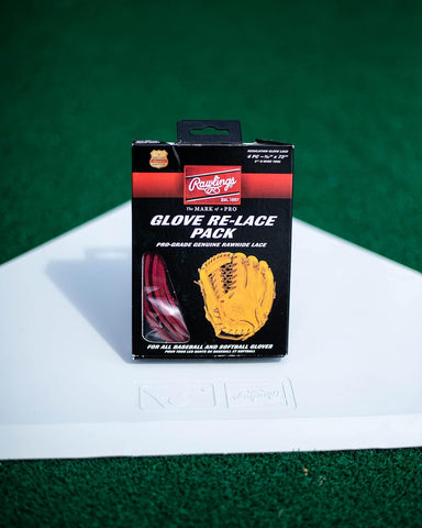 Rawlings | Glove RE-LACE Pack | Baseball/Softball | 4 pcs. Standard 3/16" X 72" Lace with Lacing Tool | Multiple Colors