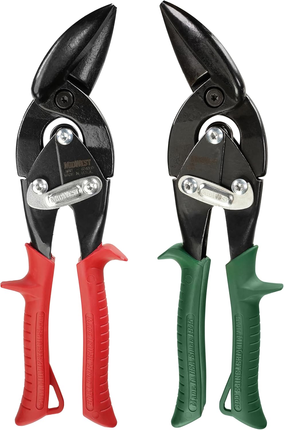 MIDWEST Blackout Aviation Snip Set, Left & Right Offset, Tin Snips