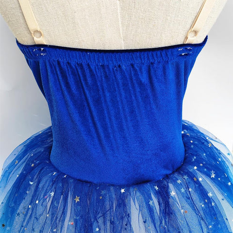 Children's Ballet Skirt, Girls' Dance Dress, Tight Gauze Skirt, Ballet Dancer Costume, Stage Collective Performance Costume