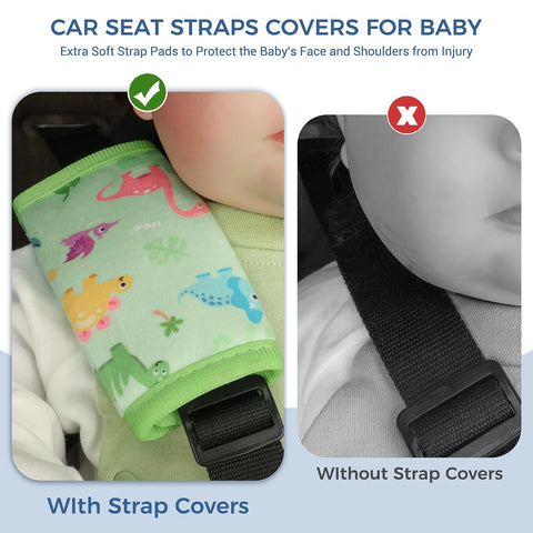 COOLBEBE Car Seat Straps Shoulder Pads for Baby Kids