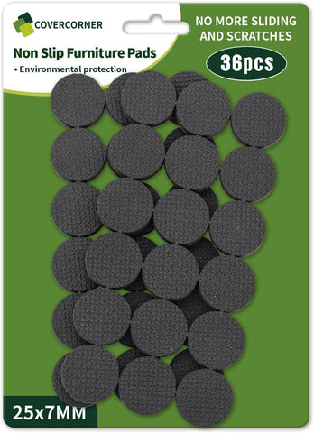 Non Slip Furniture Pads 36 PCS 1", Anti Slip Furniture Pads