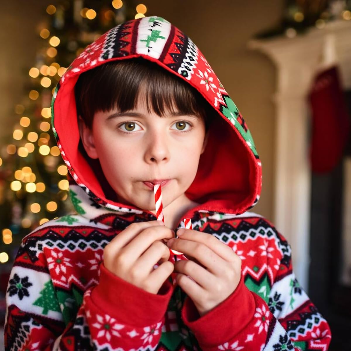 Christmas Candy Canes Classic Red and White Peppermint Flavor for Holiday Family Indulgement - Bulk Candy Canes Individually Wrapped for Kids and Adults, Great Candy Cane Gift Set - 12 Pack