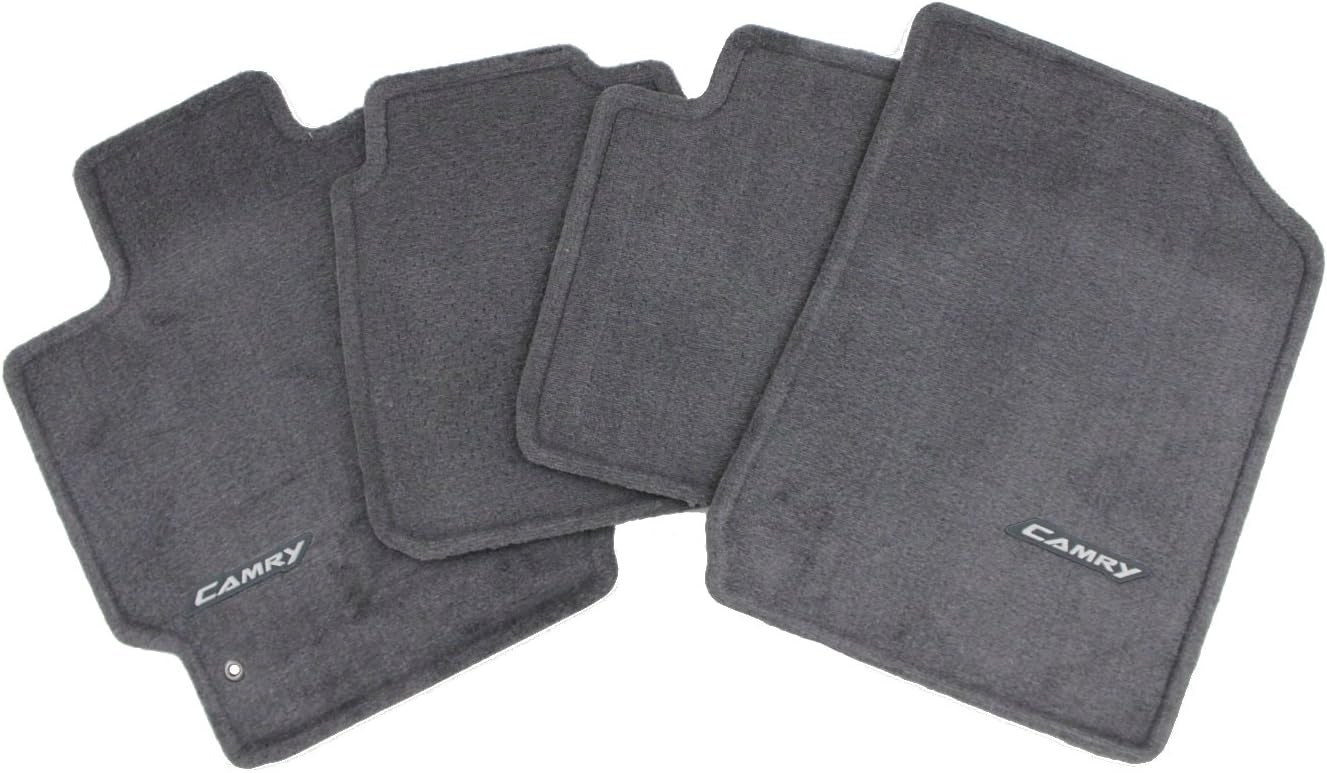 2007-2011 Toyota Camry OEM Carpet Mats Dark Gray PT206-32100-12