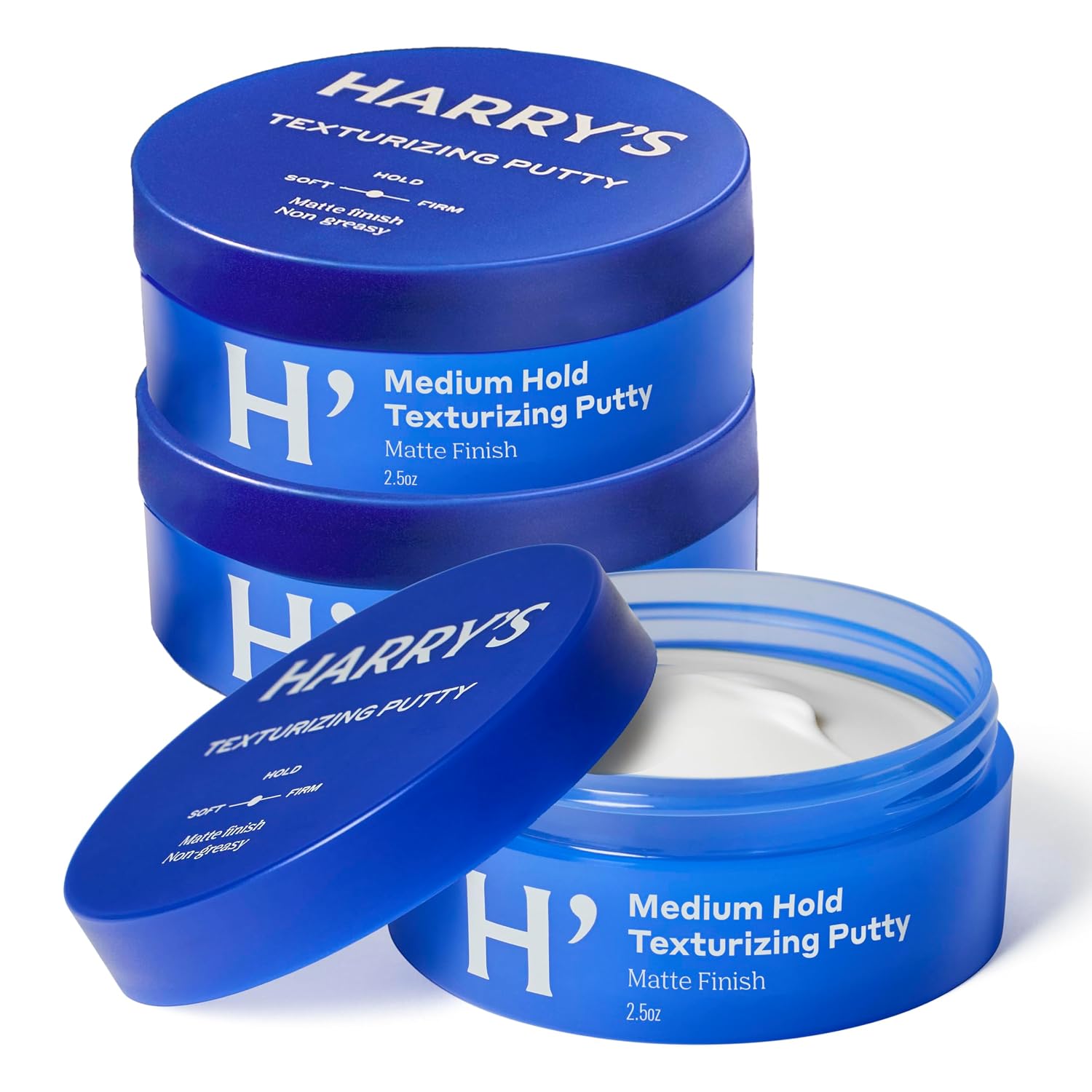 Harry's Texturizing Hair Putty - 2.5 fl oz (3 Pack)