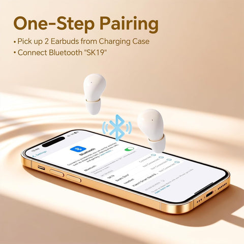 Ear Buds Invisible Mini Earbuds Wireless Bluetooth Smallest Low Profile