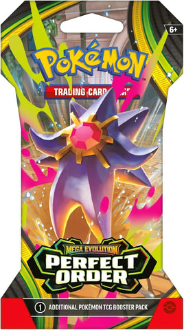 Pokemon TCG: Mega Evolutions - Perfect Order Sleeved Booster Pack - 10 Cards