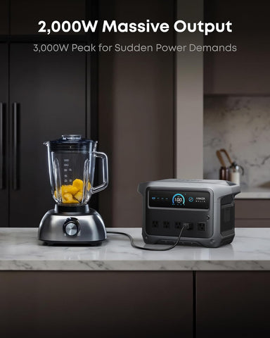 Anker SOLIX C1000 Gen 2 Portable Power Station with Alternator Charger