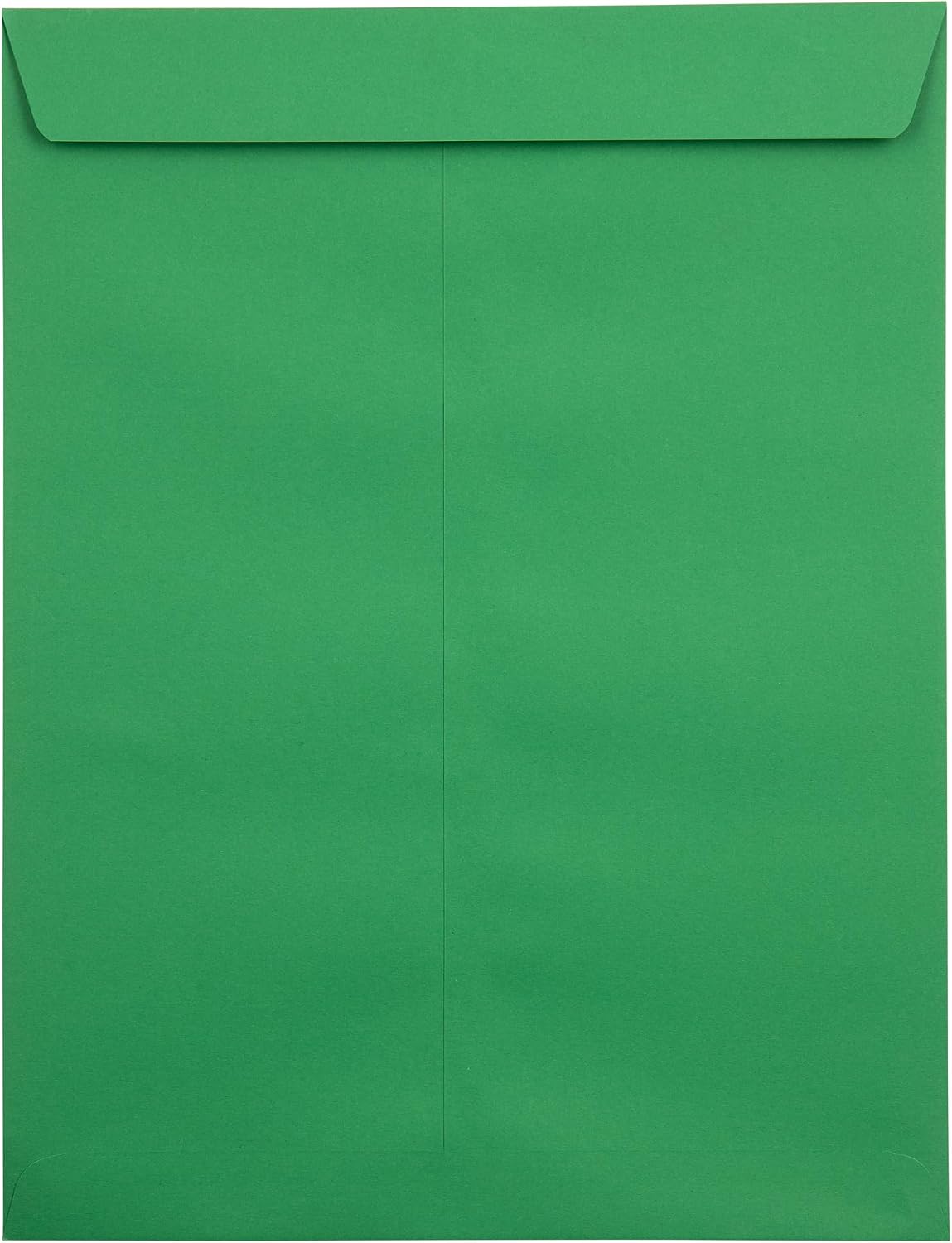 LUXPaper 9 x 12 Open End Envelopes | Peel & Press | Holiday Green | 80lb. Text | 50 Qty
