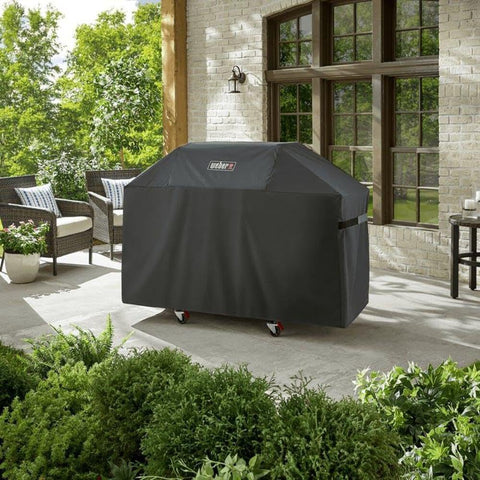 Weber® Premium Outdoor Grill Cover for Select Genesis® Gas Grills, Black