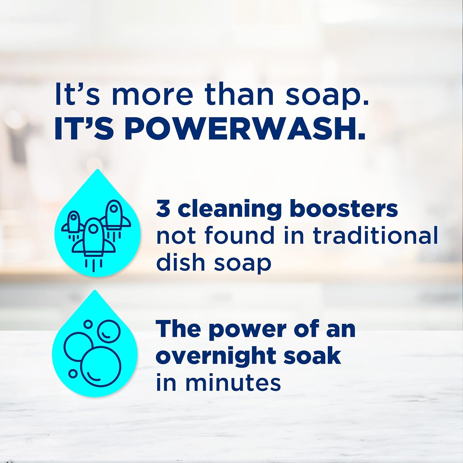 Dawn Powerwash Fresh Dish Spray, Liquid Dish Soap, Dish Soap Refill, Dish Detergent Liquid, 2 Refills, 2x21.5 Fl Oz