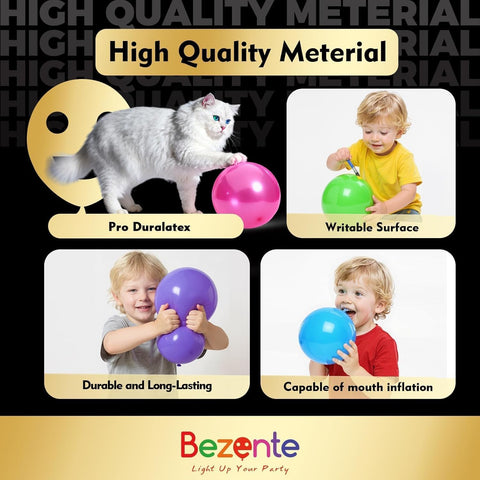 Bezente Pro Duralatex Sage Green Extra-Thick Balloons 120 Pack 10 inch
