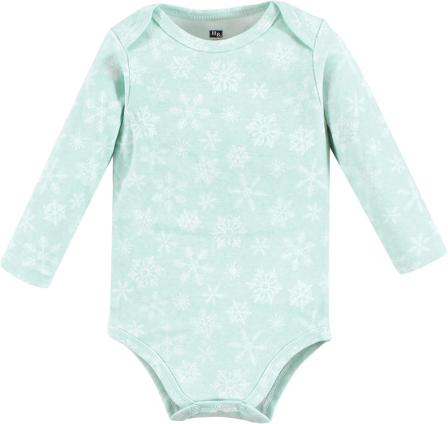 Hudson Baby baby-girls Cotton Long-sleeve Bodysuits 5-pack