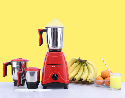 Tabakh Prime Indian Mixer Grinder (Indian Mixie) | 650 Watts | 110-Volts