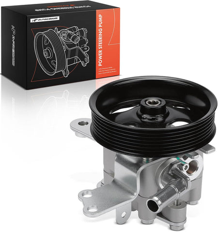 A-Premium Power Steering Pump, with Pulley & Bracket