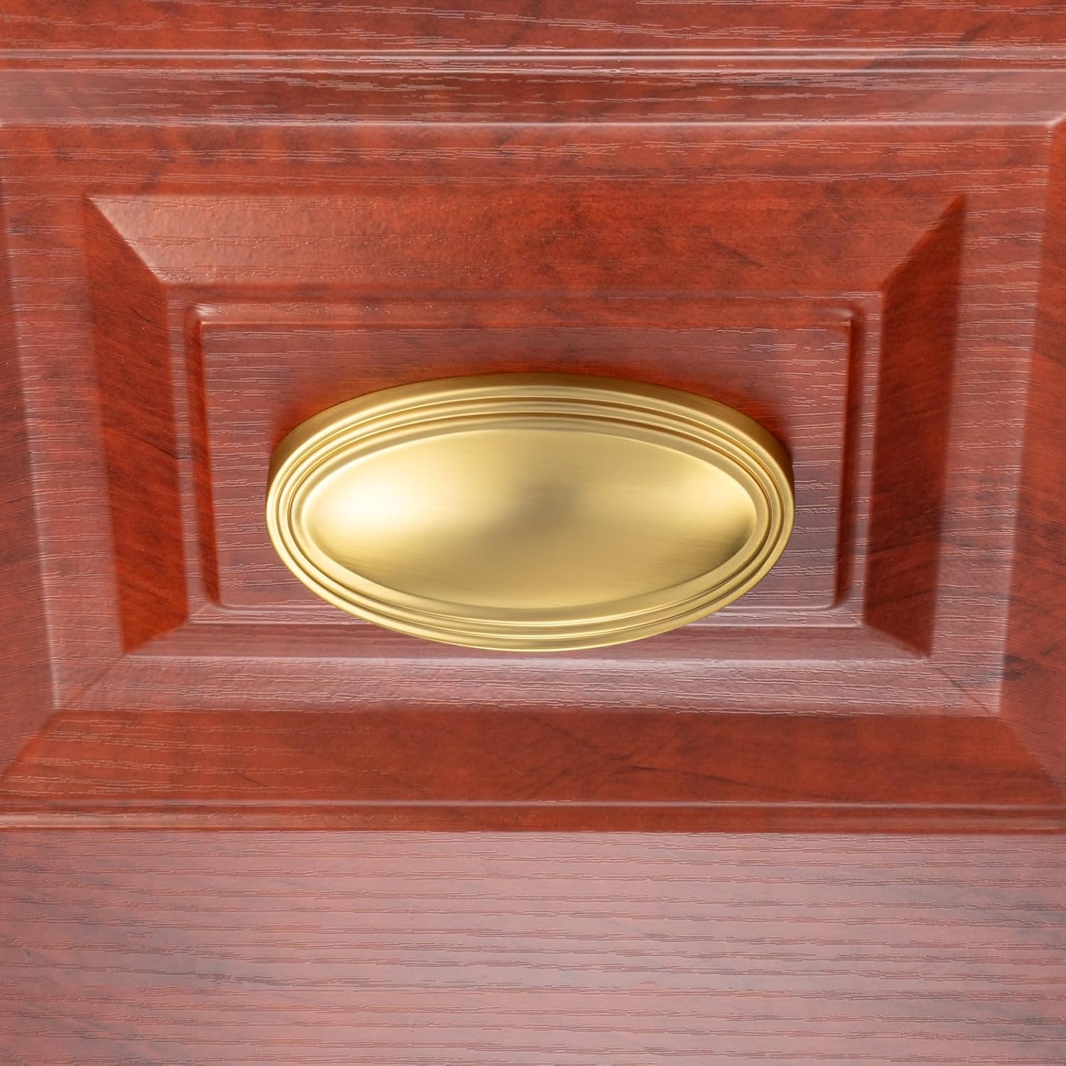 KOOFIZO 10 Pack 3 Inch Drawers Pulls Brushed Gold Cabinet Handles Gold Cabinet Cup Pulls for Kitchen Cabinets P33 Drawer Dresser Cupboard Bedroom Bathroom