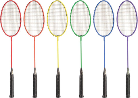 Champion Sports 26" Twin Shaft Badminton Racket with Nylon Coated Steel Strings