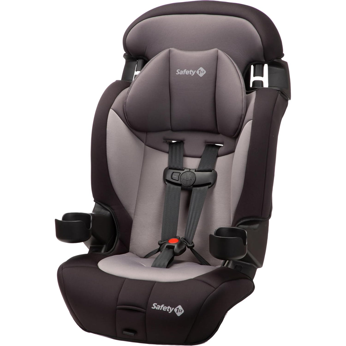 Safety 1st Grand 2-in-1 Booster Car Seat, Converts from High Back to Belt-Positioning Booster, High Back Seat for Kids 40-65, and Belt-Positioning 40-100 Pounds, Black Sky