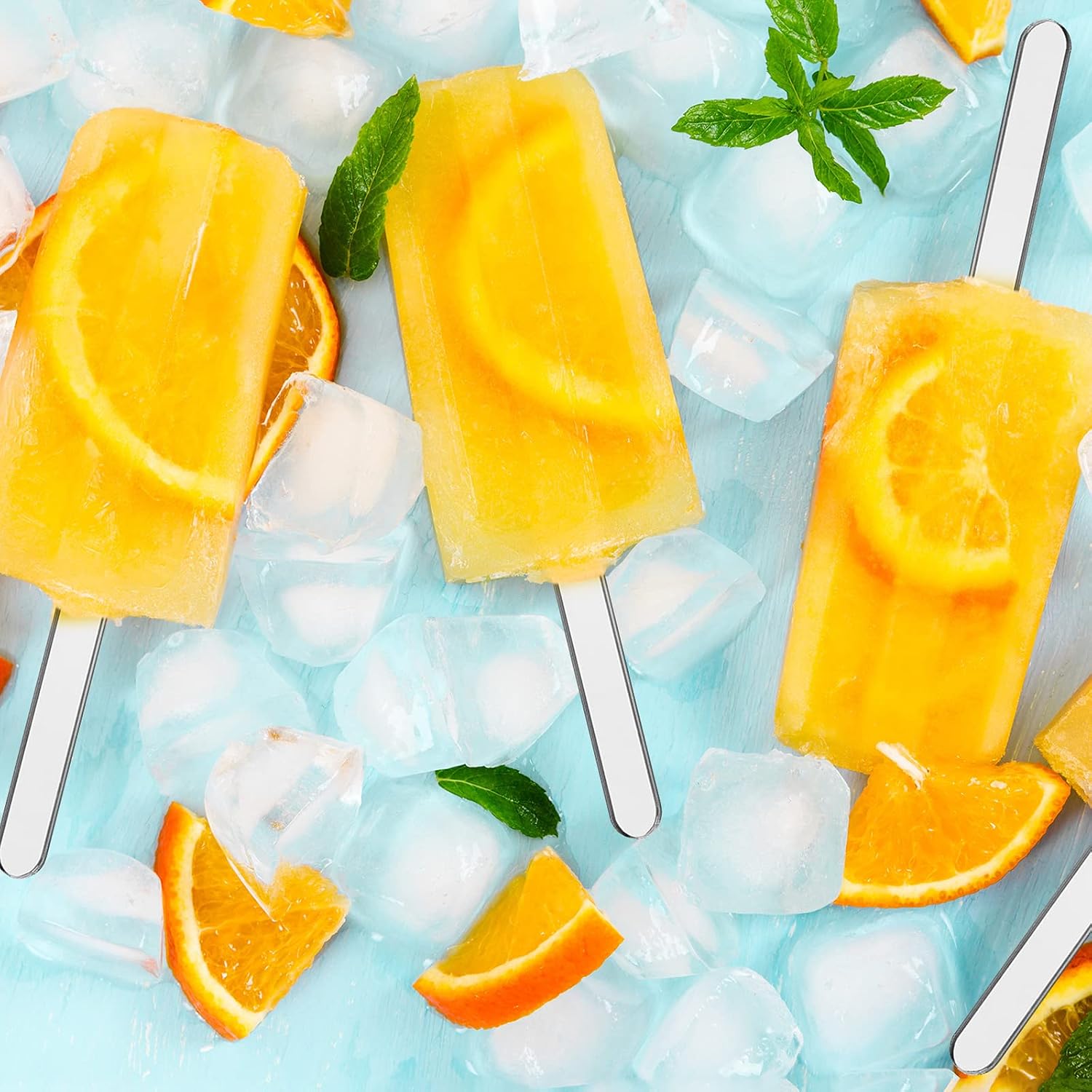 30 Pcs Reusable Acrylic Cakesicle Sticks, 4.5 Inches, Classic Color