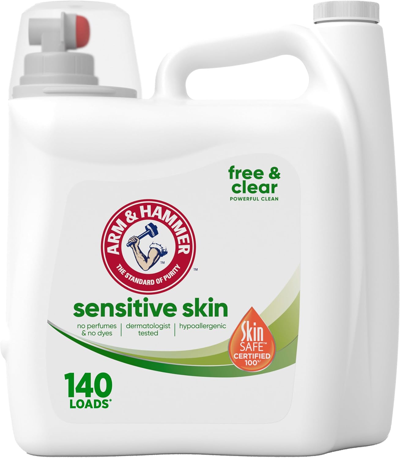 ARM & HAMMER Sensitive Skin Free & Clear Liquid Laundry Detergent