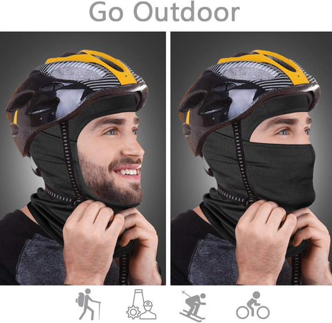 Achiou Ski Mask for Men and Women, Lightweight UV Balaclava Face Cover