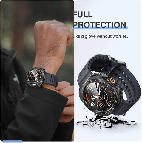 Tensea 2P for Samsung Galaxy Watch Ultra 2 2026 Screen Protector Case 47mm