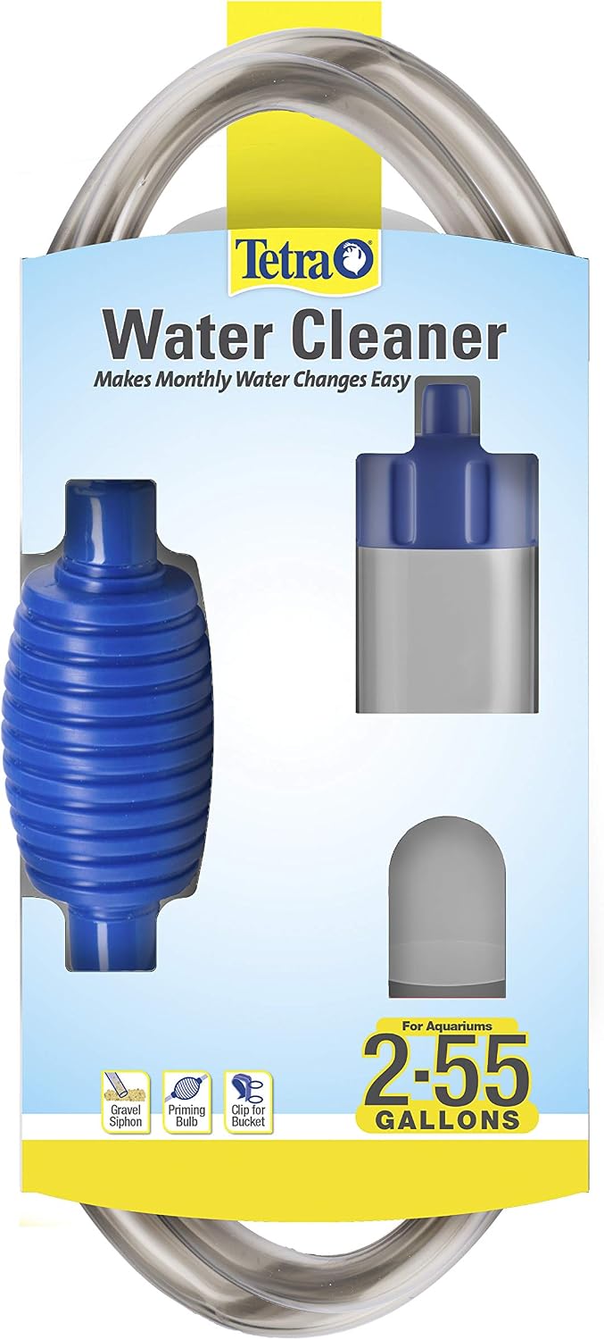 Tetra Water Cleaner Gravel Siphon for Aquariums Up to 55 Gal