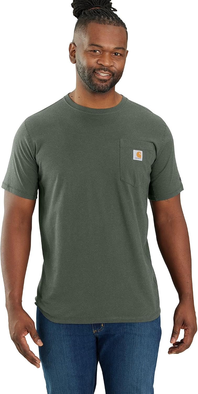 Carhartt Men's Force Relaxed Fit Midweight Short-Sleeve Pocket T-Shirt