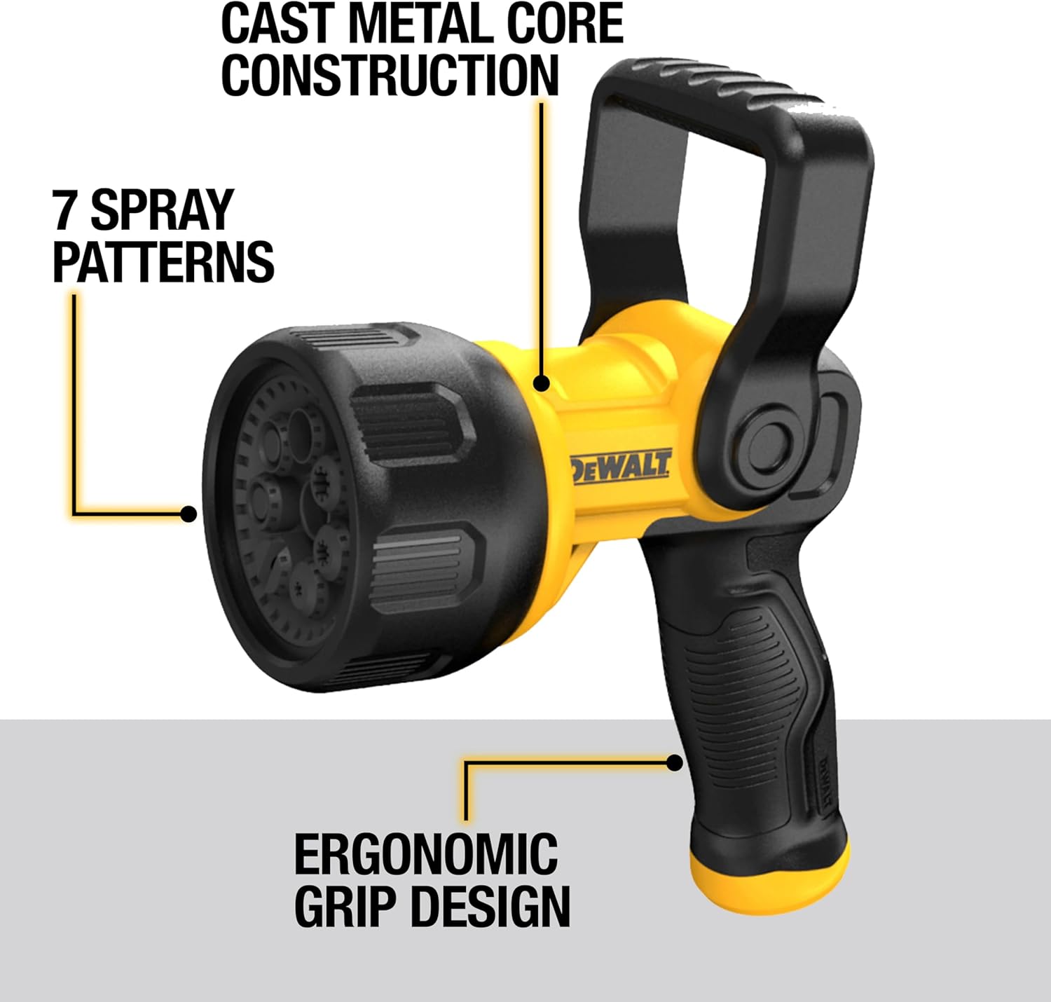 DEWALT Heavy-Duty Hydro Cannon Nozzle