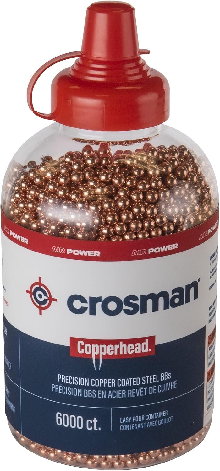 Crosman Copperhead 4.5mm Copper-Coated Steel BBS