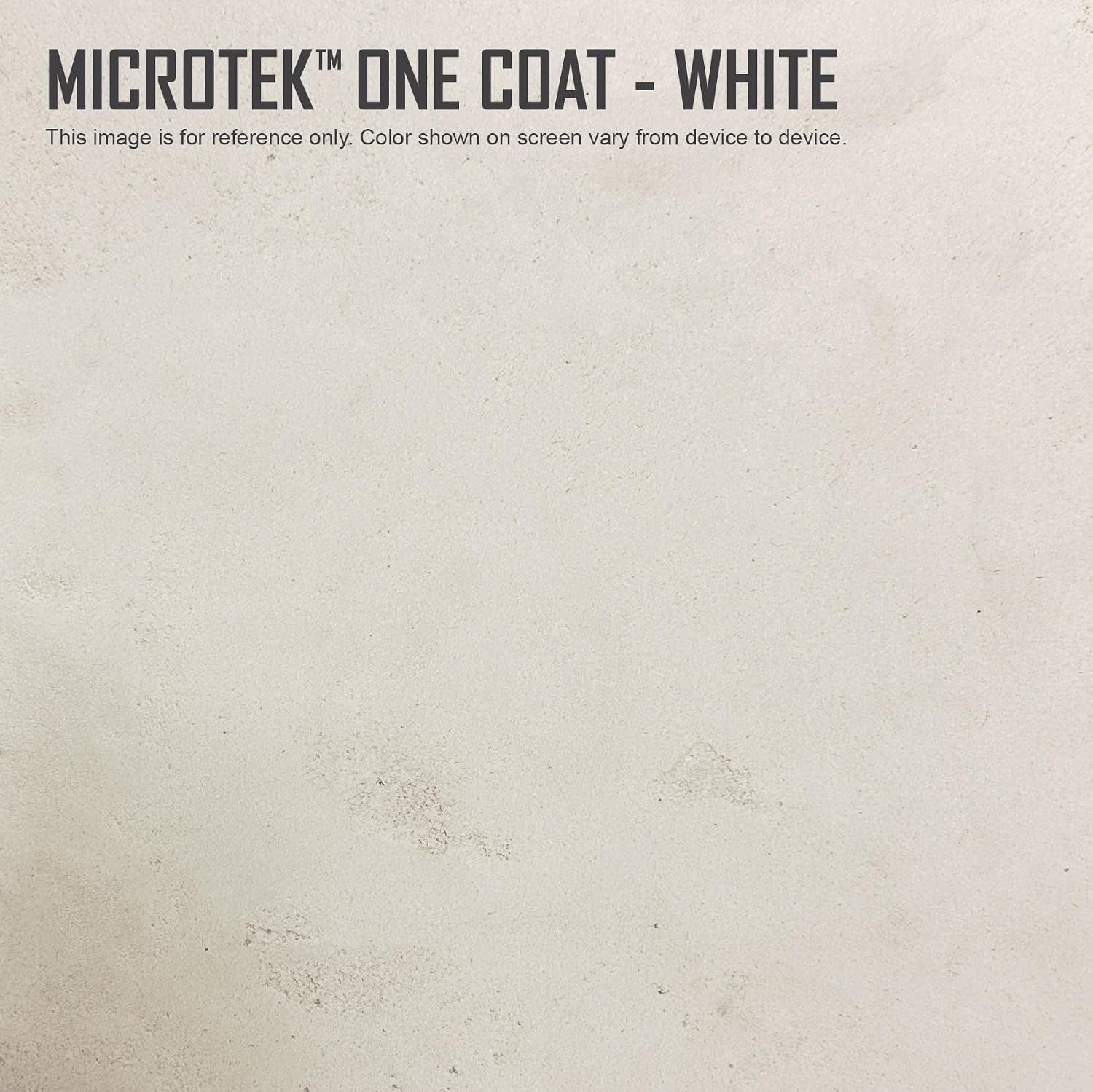 Surecrete MicroTek One Coat Microcement Overlay | White | 20 lb Pail