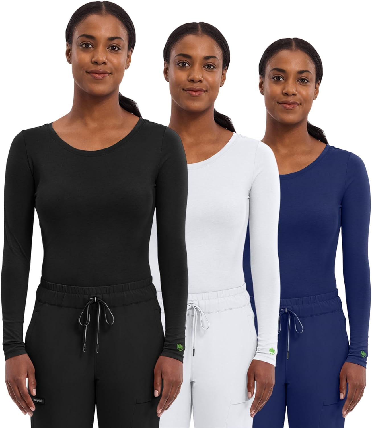Healing Hands Underscrub Long Sleeve Women Knits Scrub Tops