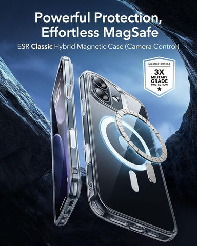ESR for iPhone 17 Case for MagSafe, Camera Control, Clear