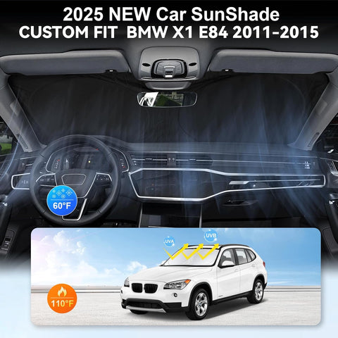 Windshield Sunshade for BMW X1 2011-2013 2014 2015 Sun Visor Sun Shade