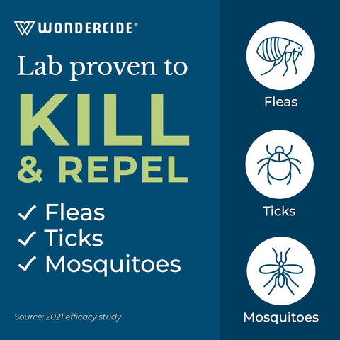 Wondercide Flea Tick & Mosquito Spray for Pets & Home - Rosemary 16 fl oz