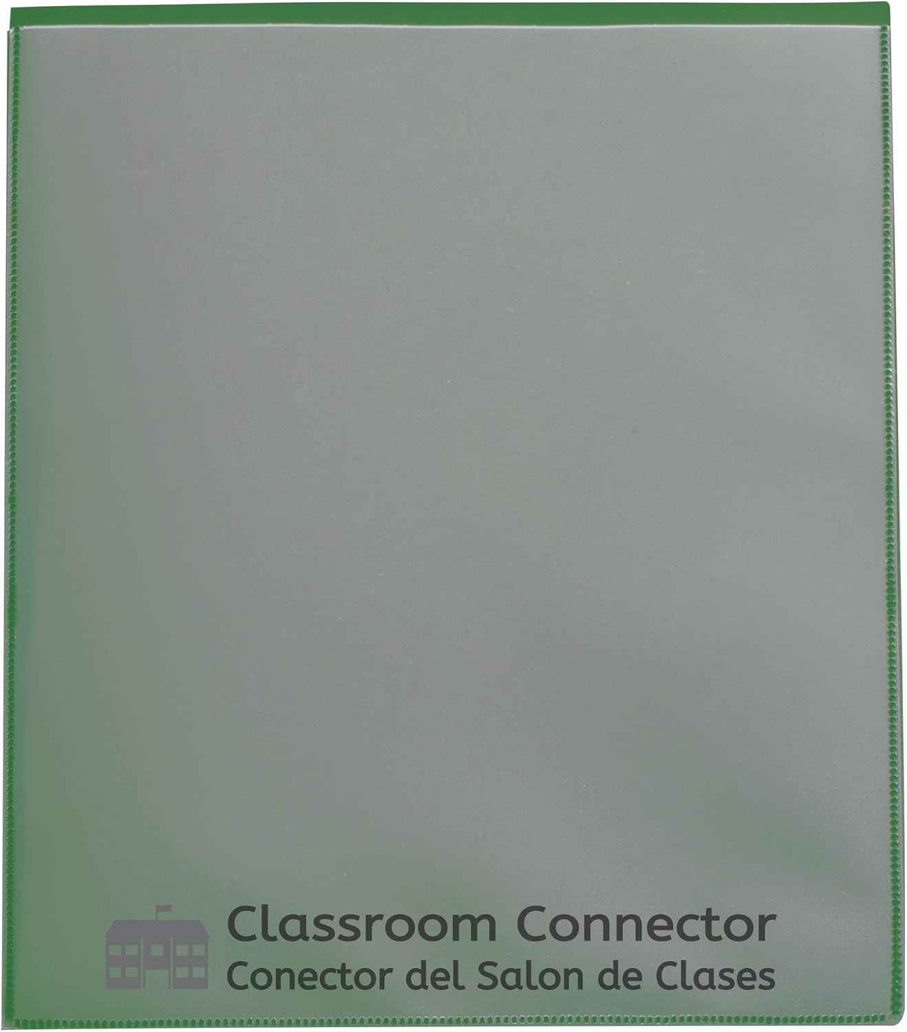 C-Line Classroom Connector School-to-Home Folders, Green, 25 per Box (32003)