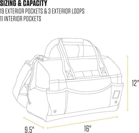 Carhartt Utility Large Tool Bag Black