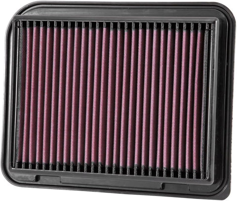 K&N High-Flow Original Lifetime Engine Air Filter: Increase Power & Accerlation, Washable, Premium: Compatible with 2003-2024 MITSUBISHI: ASX, Eclipse, Grandis, Lancer, Outlander, 33-3015